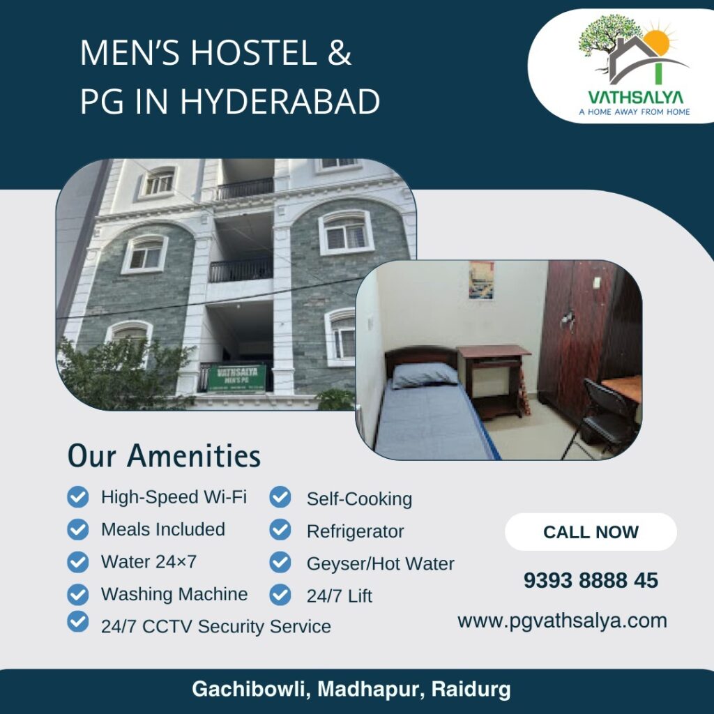 Benefits of Staying in a Fully Furnished PG in Hyderabad